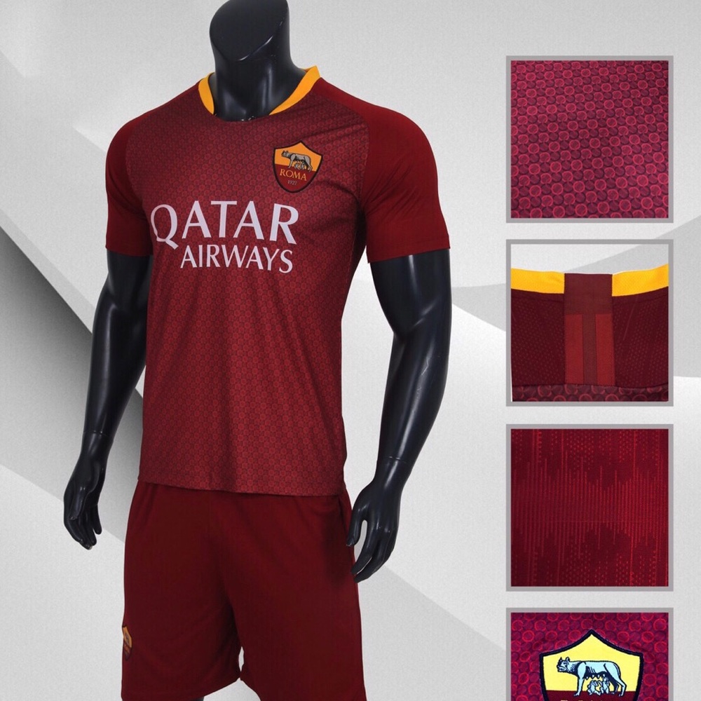 Soccer jersey AS Roma set